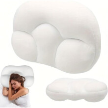 Oreiller oreiller cervical ergonomique en microbilles en coton oreiller cervical unisexe VHV wake