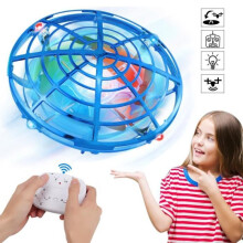 INNOO TECH Mini UFO Drone - Dálkově ovládaný s blikající LED diodou a 360 rotací - Pro děti, chlapce i dívky