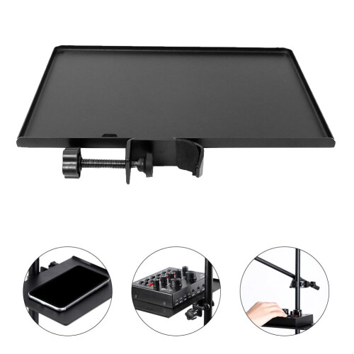 Microphone Stand with Phone Holder and Clamp 2