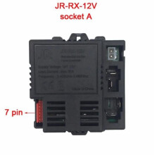 JR-RX-12V A - Odbiornik zdalnego sterowania Bluetooth do samochodów elektrycznych, sterownik łagodnego rozruchu