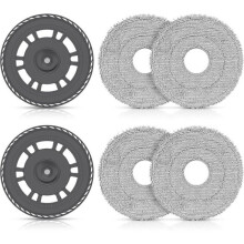 Accessoires aspirateur - KZQ - Dreame L10s Ultra Gen 2 - 4 serpillères - 2 tampons - Tous sols