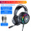 Quinlirra Gaming Headset Wired with Mic for Computer Laptop 4