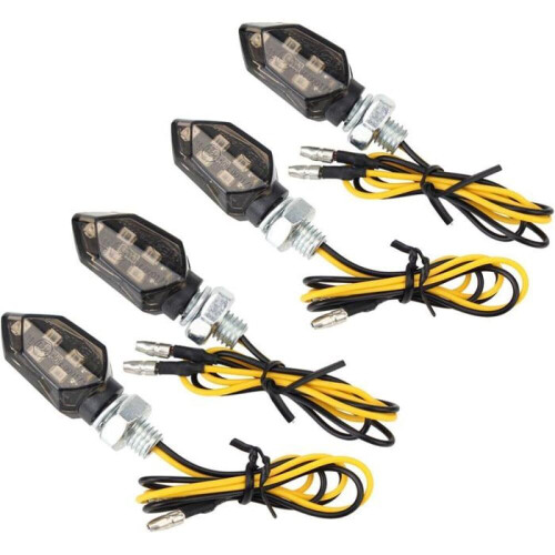 Μίνι Φλας LED - Μοτοσικλέτα - 12V - Φλας LED - Φλας για Αυτοκίνητα με Πεντάλ