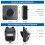 Solar Alarm System Weatherproof Outdoor Motion Sensor with 2