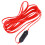 Chinese elastic jump rope red adjustable 2.8m 2