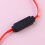 Chinese elastic jump rope red adjustable 2.8m 4