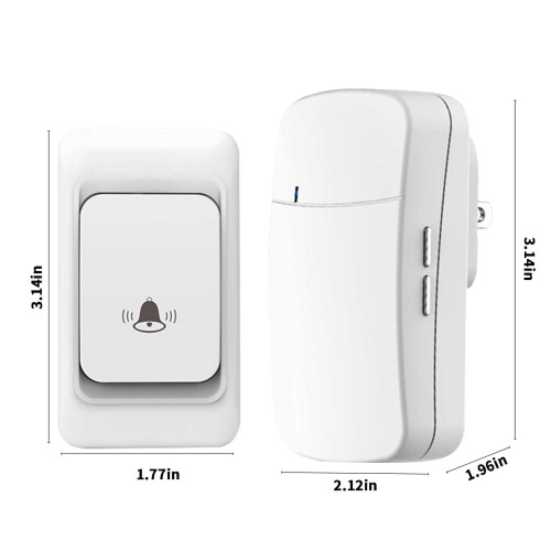 Wireless Doorbell Smart Digital Dingdong Remote 2