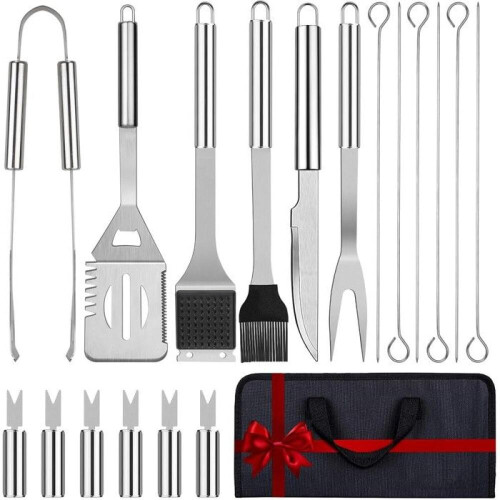 Barbecueaccessoirekit - 21-delige barbecueset