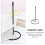 Receipt holder straight rod paper spike 1 pack 2