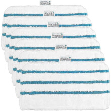 Remplacement Lingettes Reutilisables Microfibre pour BlackDecker Balai Vapeur Steam Mop FSM1600 FSMH1621 FSM1630 FSM16 SERPILLERE