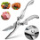 Kitchen Scissors, Professional Silver Stainless Steel Multipurpose Scissors 1