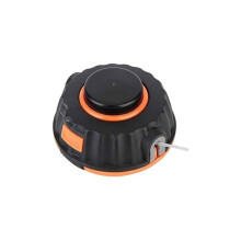 Snijkop voor bosmaaier, compatibel met McCulloch B26Ps T26Cs MT260CLS Rep 5310250-01, zwart