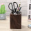 Wooden Pencil Box Desktop Pen Holder 2 Pack 2
