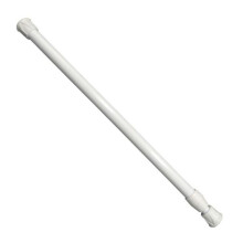 Bară retractabilă pentru perdea, instalare fără găurire, diametru, lungime 55-90 cm, albă