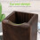 Wooden Pencil Box Desktop Pen Holder 2 Pack 6