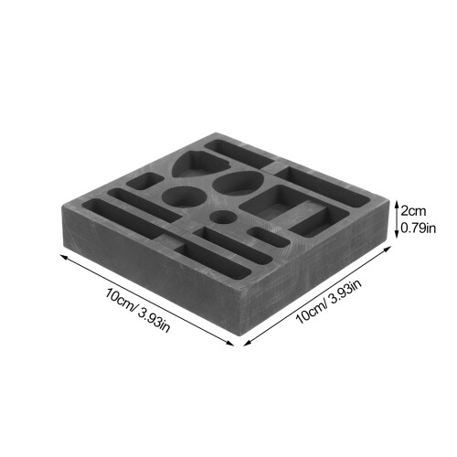 Graphite Casting Mold Black Strong Impact Resistant 1