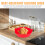 Silicone Air Fryer Baking Tray 2 pcs 6