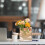 Vase en verre transparent pour fleurs (1 pièce) 2