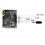 Modul hudebního spektrálního analyzátoru LCD audio VU metr 1,3 palce 4