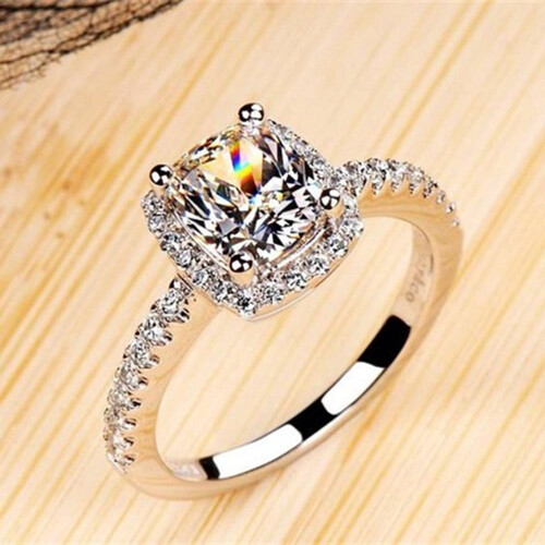 Women's White Gold Wedding Rings Clearance 1