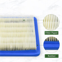 2X 491588S Air Filter for Briggs & Stratton 491588 Toro 20332 Craftsman 33644 Push Lawn Mower