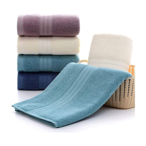 Serviettes de bain - Lot de 4 - Coton 100% - Absorbantes - Séchage rapide 1