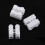 Συνδετήρας σύρματος push10A220V2-pin λευκό100 τεμάχια 2