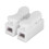 Συνδετήρας σύρματος push10A220V2-pin λευκό100 τεμάχια 7
