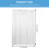Bathtub shower screen transparent decorative lining 6