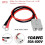Anderson-plugg til M8-kabel for batterilading 50A 4
