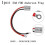 Anderson-plugg til M8-kabel for batterilading 50A 5