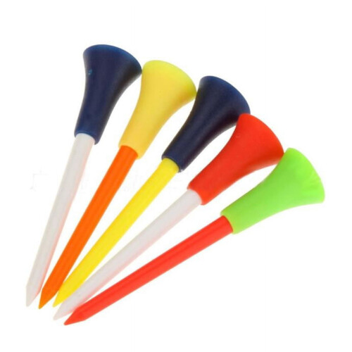 Plastic Golf Tees Multi Color 30 Pack 83mm 1