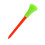 Plastic Golf Tees Multi Color 30 Pack 83mm 5