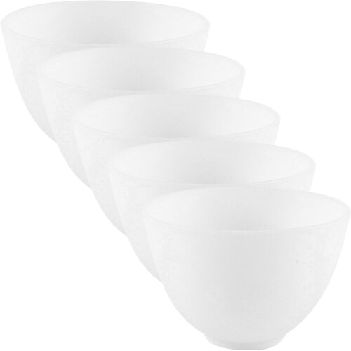 Silicone Mask Bowl DIY Clay Tool 10 Pcs 1