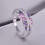 Kiplyki Damenmode Diamantschmuck in Herzform 5