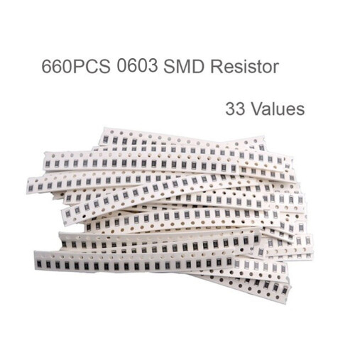 0603SMD Widerstandsset, sortierte Chipwiderstände 1