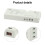 Τροφοδοτικό LED 12V DC 100-240V AC Θύρα JST 8