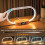 COOVEE Touch Bedside Lamp - Wireless Charging - 3 Colors - Dimmable LED 3