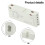 Τροφοδοτικό LED 12V DC 100-240V AC Θύρα JST 6