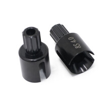 4Pcs Harden Steel Metal Drive Cup Diff Cup 7754X for X-Maxx XMAXX 1/5 8S RC Car Upgrade Parts Accessories