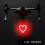 LED bike tail light rechargeable USB 1 pack 3