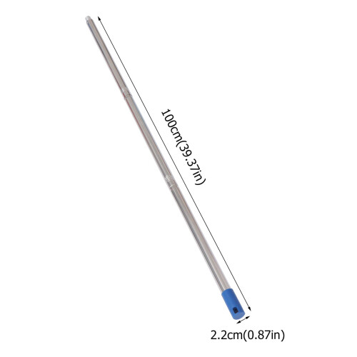 Telescopic Paint Roller Extension Pole Silver 1 Piece 1