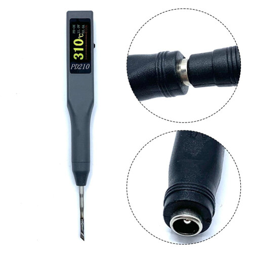Mosiee portable soldering iron PD65W adjustable temperature 2
