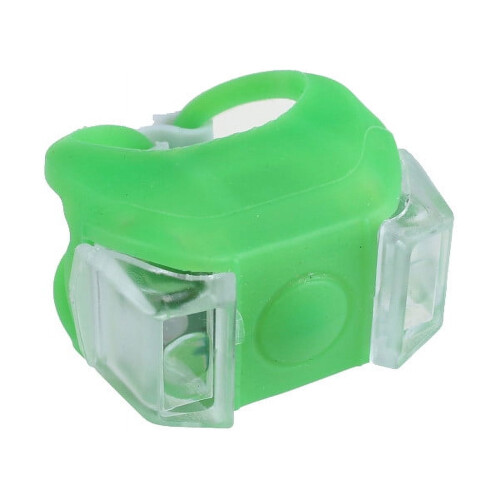 Silicone Bicycle LED Safety Light Flashlight 1pc 2
