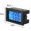 AC LCD digitális voltmérő frekvenciamonitor 300V 4