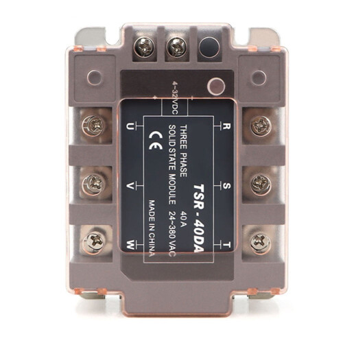 Τριφασικός έλεγχος DC Mosiee TSR-40DA SSR AC380V40A 2