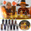 Weihnachtslichter- und LED-Kerzen-Set, Batterie 6
