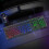 Kayannuo wired gaming keyboard with LED backlight 104 keys 8