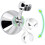 Support de Douche - Mural - Orientable 360 - Cuivre - Finition Chromée 3