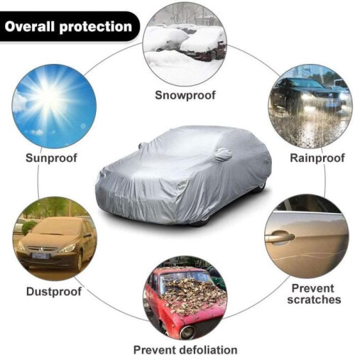 Προστατευτικό κάλυμμα - Universal - SUV 4x4 - Αδιάβροχο - Αντι-UV - 540x180x150 cm 2